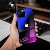 Viola Gradient Glass Case