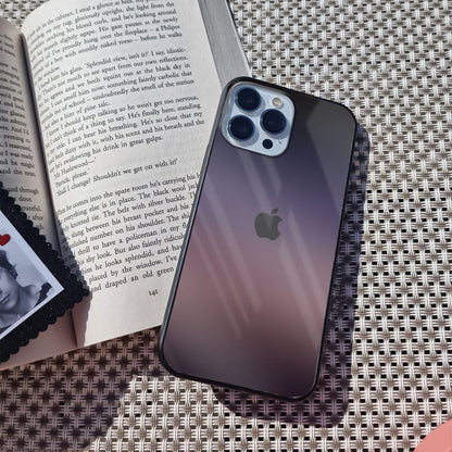 Grey Ombre Glass Case