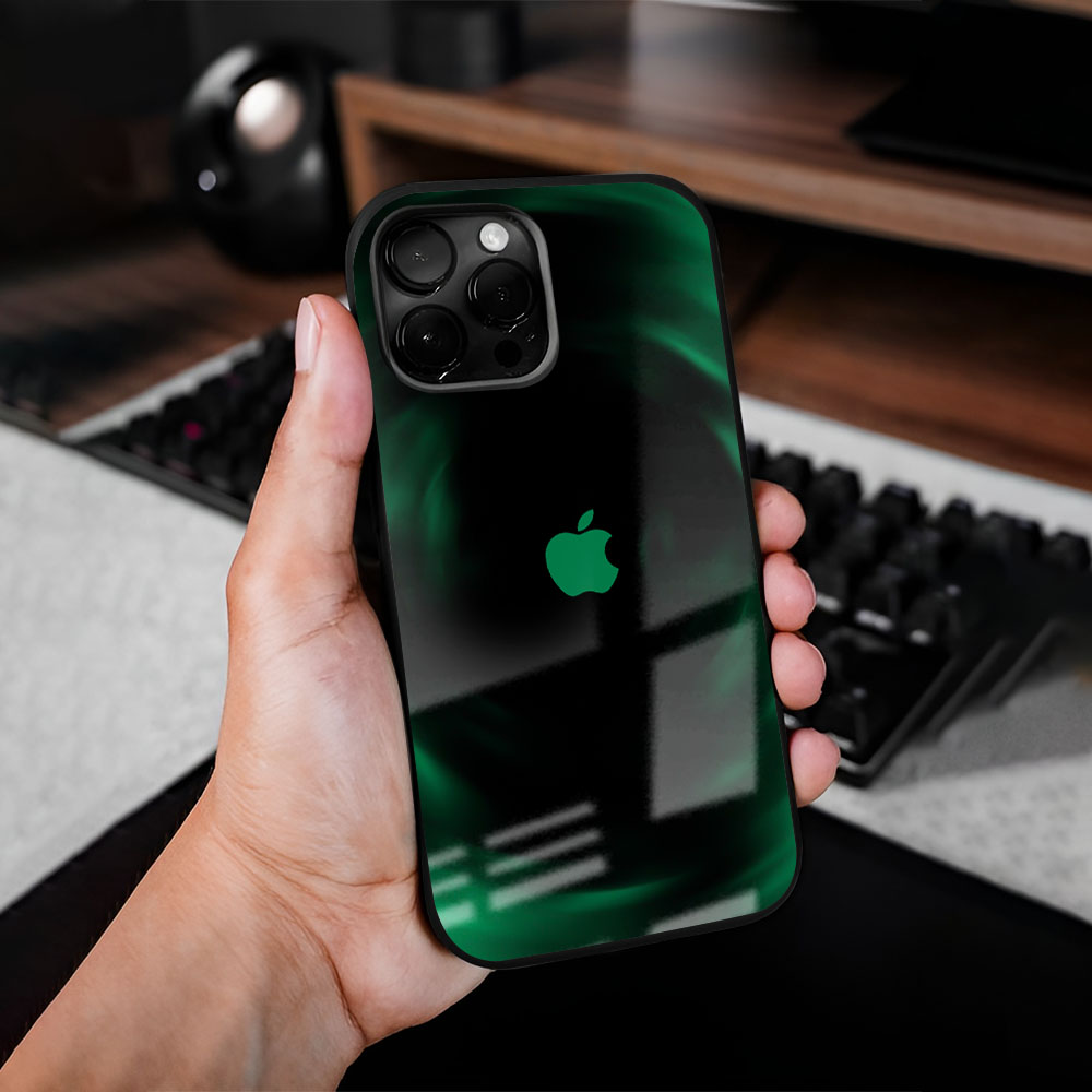 Green Well Glass Case