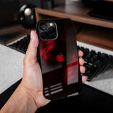 Pirouette Red Glass Case