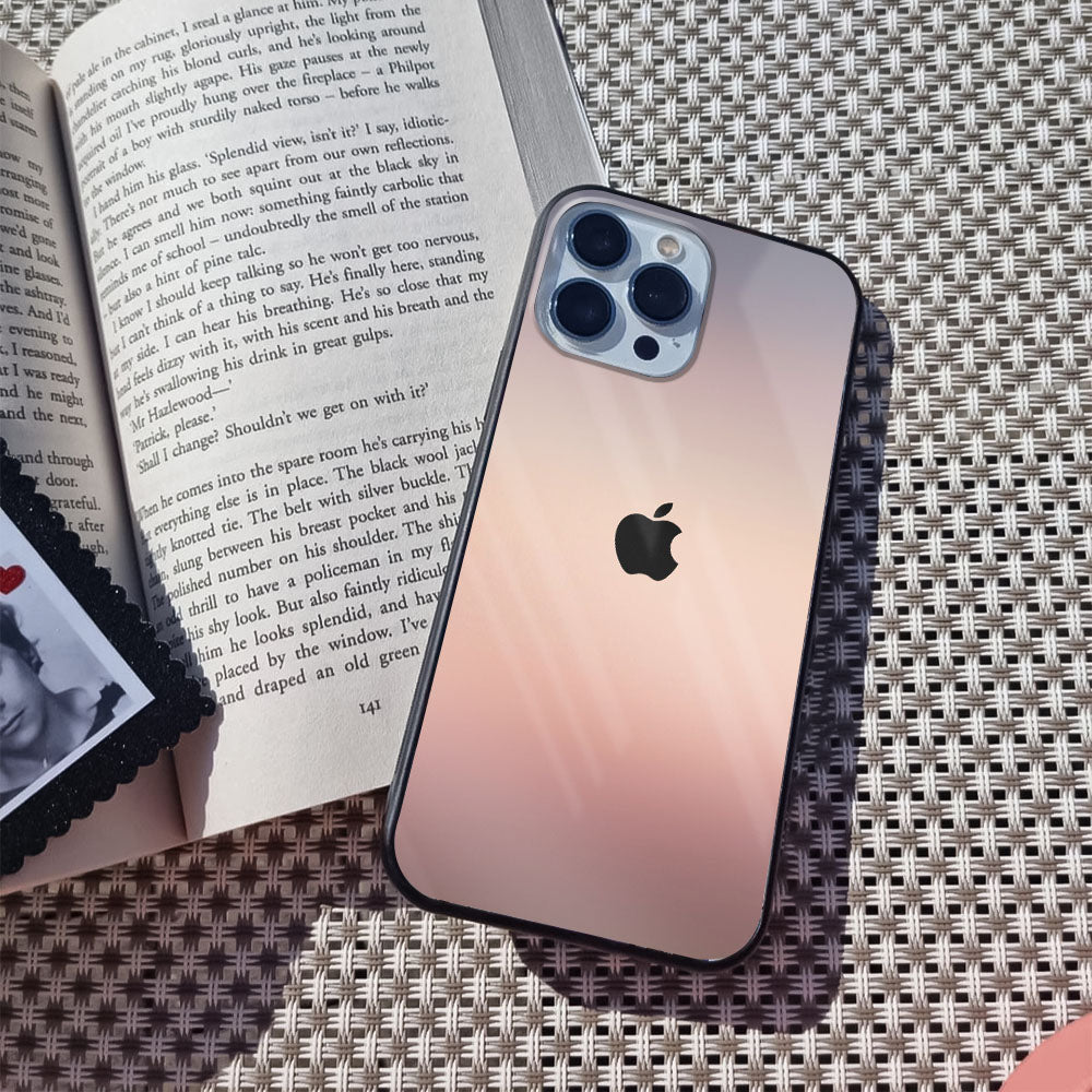 Golden Mauve Glass Case