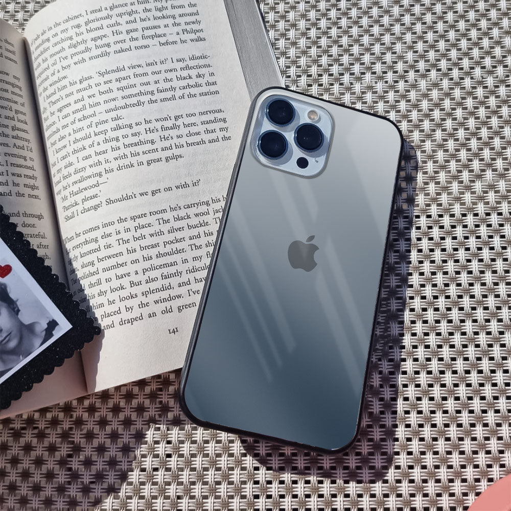 Smokey Grey Color Glass Case