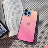 Pastel Pink Gradient Glass Case