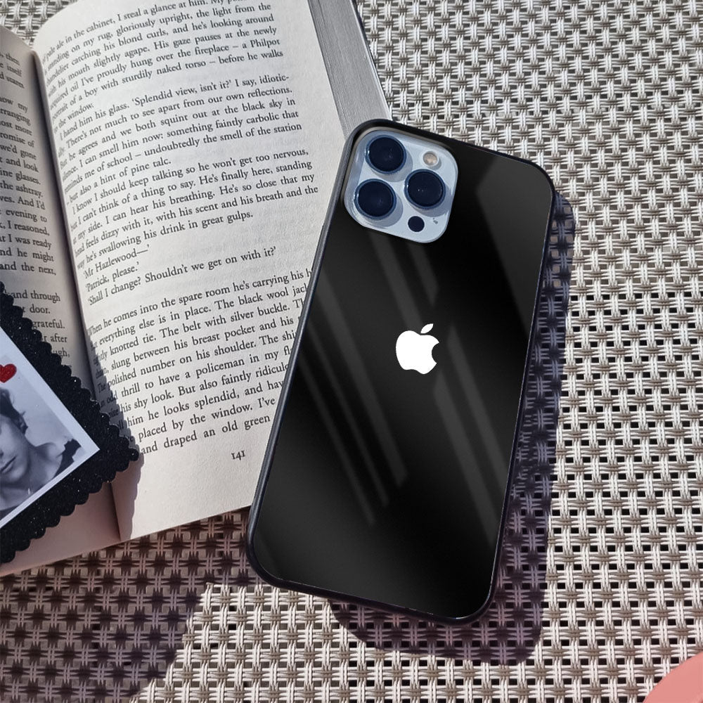 Jet Black Glass Case