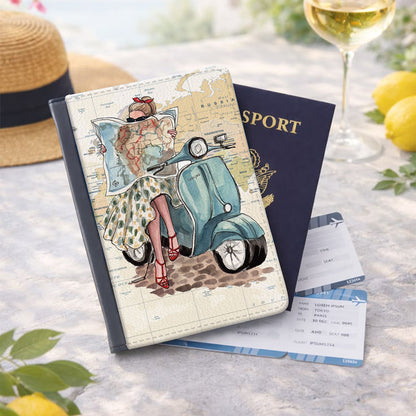 Travelling Beauty Passport Wallet