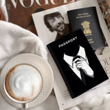 Suit Tie Passport Cover