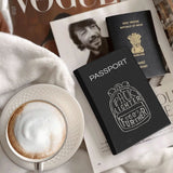 Backpack Chalk Passport Cover