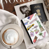 Sticker Collage Passport Cover