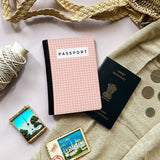 Grid Passport Cover