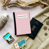 Pink Stripes Passport Cover
