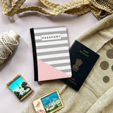 Modern Geometric Passport Cover