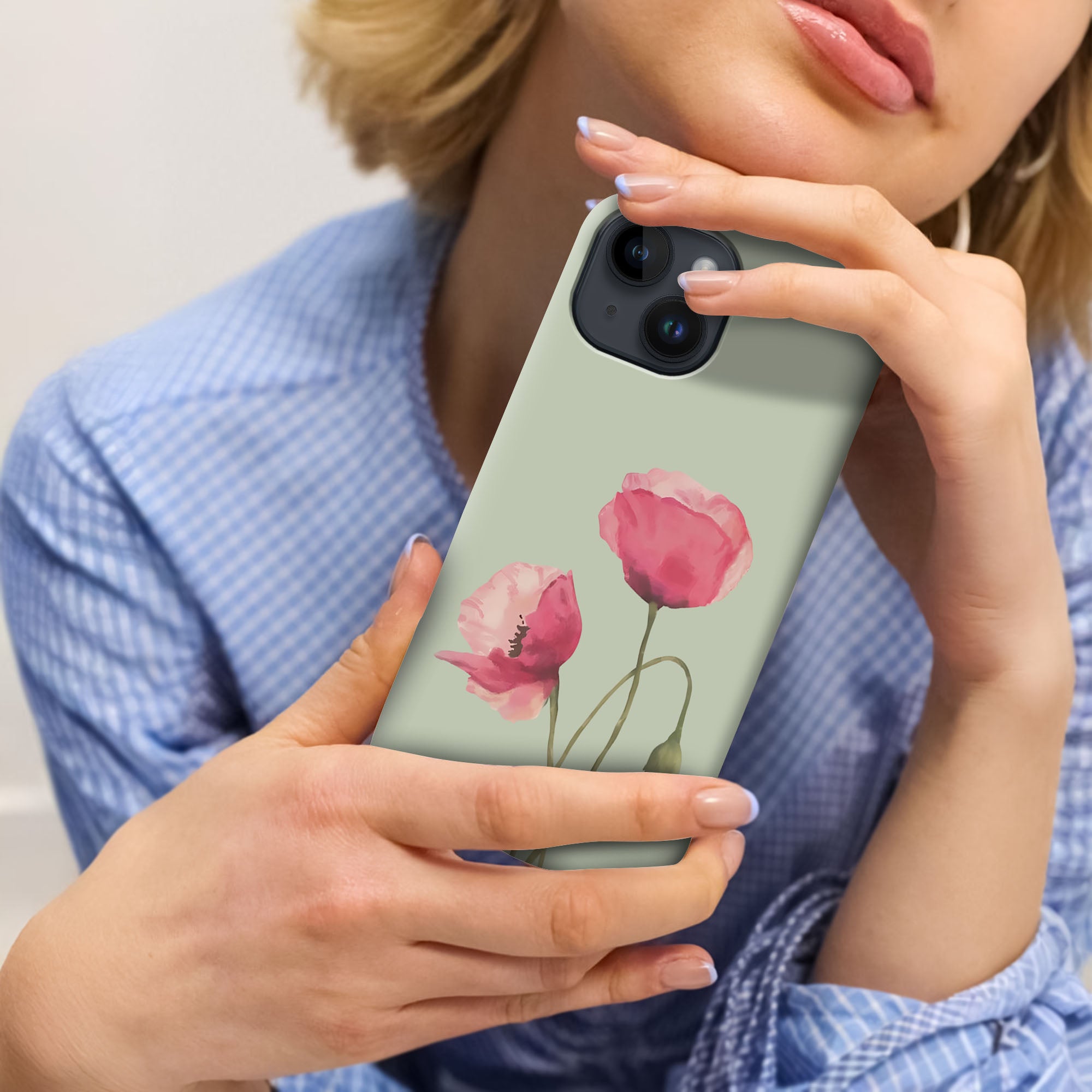 Peony Whisper Tough Case
