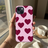 Bold Pink Hearts