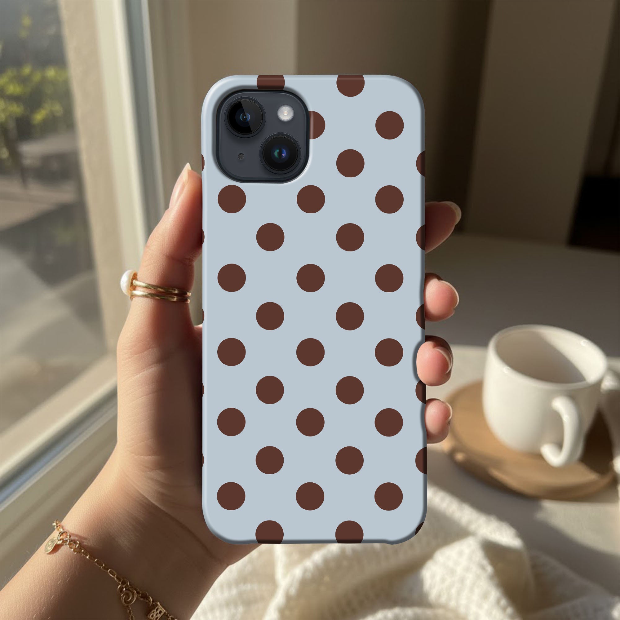 Blue Grey Dots