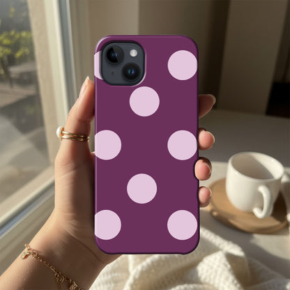 Purple Big Dots