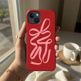 Pink Ribbon Red