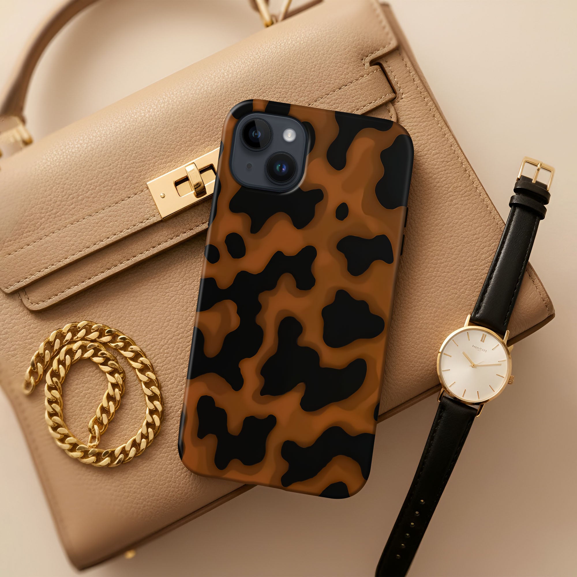 Brown Lava Tough Case