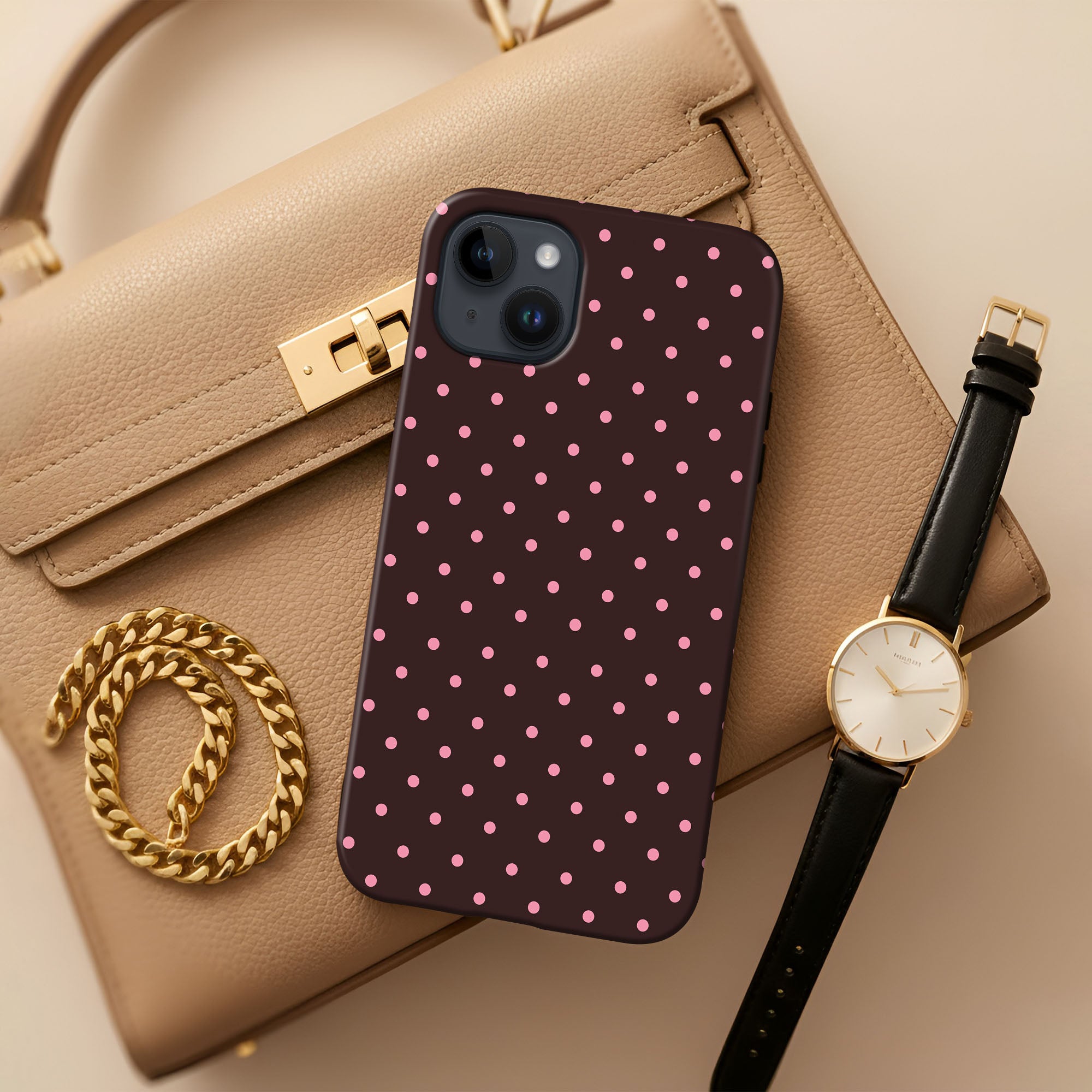 Retro Dot Scatter Tough Case