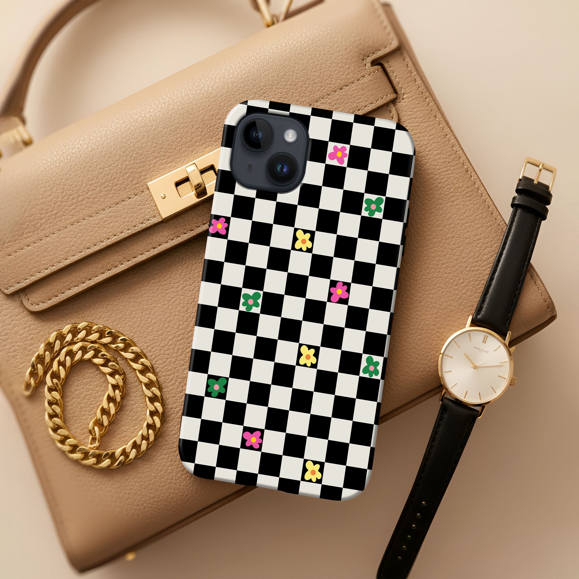 Flower Checkmate Tough Case