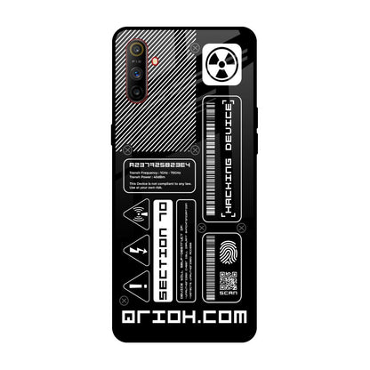 Futuristic Art Realme C3 Glass Back Cover Online