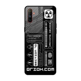Futuristic Art Realme C3 Glass Back Cover Online