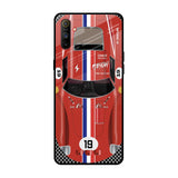 Racing Vintage Realme C3 Glass Back Cover Online