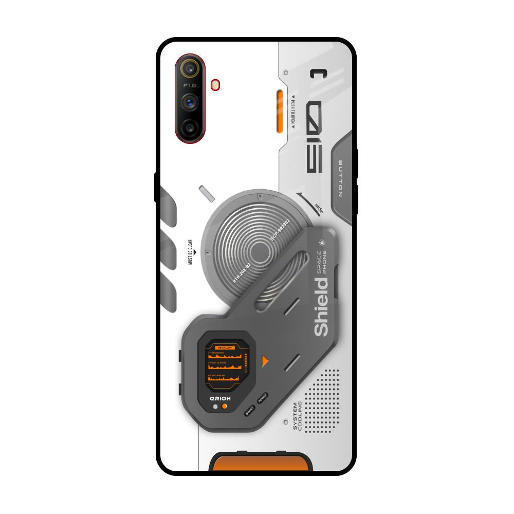 Liberty Cyber Realme C3 Glass Back Cover Online
