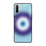 Evil Eye Art Realme C3 Glass Back Cover Online