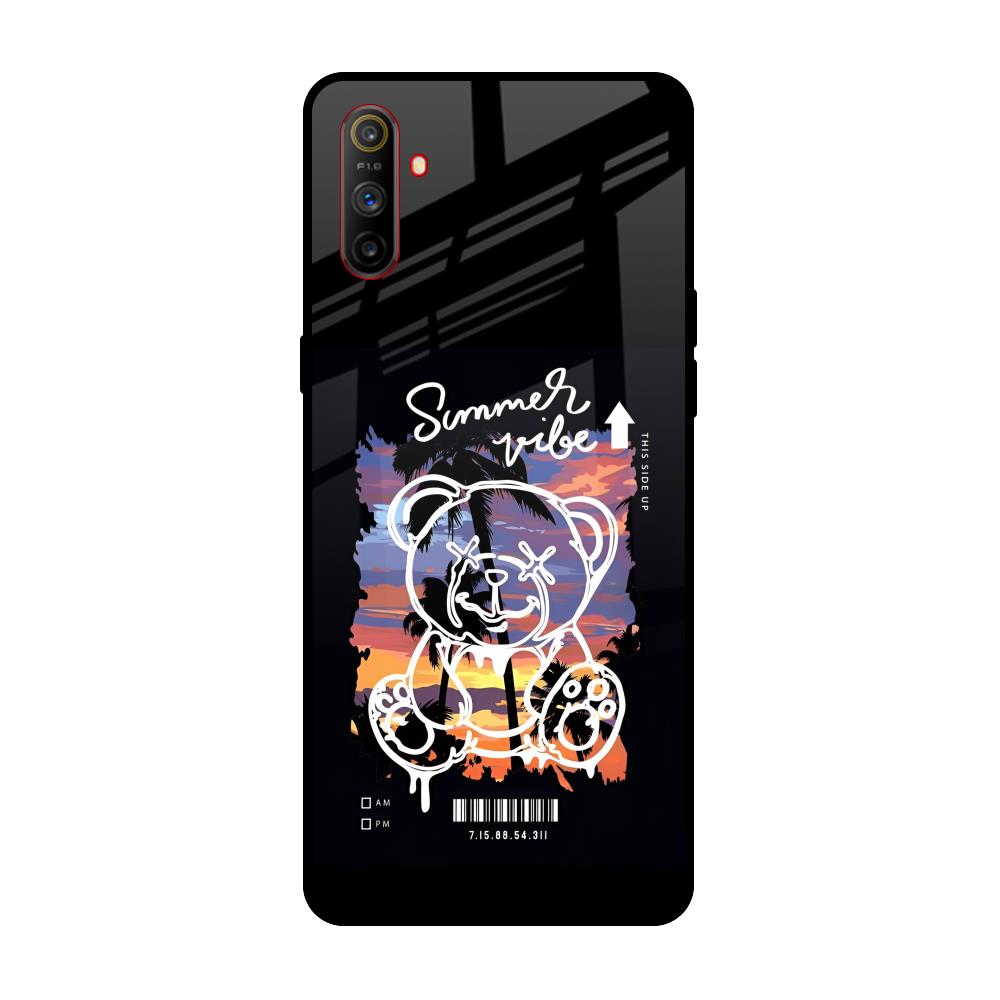 Summer Vibe Realme C3 Glass Back Cover Online