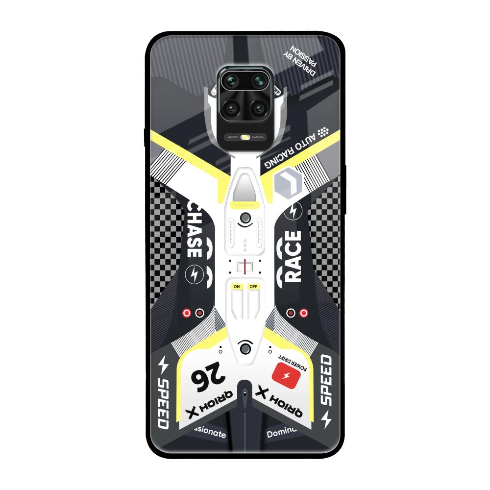 Car Enthusiast Poco M2 Pro Glass Back Cover Online