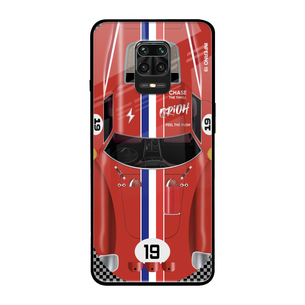 Racing Vintage Poco M2 Pro Glass Back Cover Online