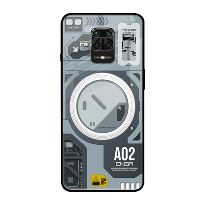 Modern Technology Poco M2 Pro Glass Back Cover Online