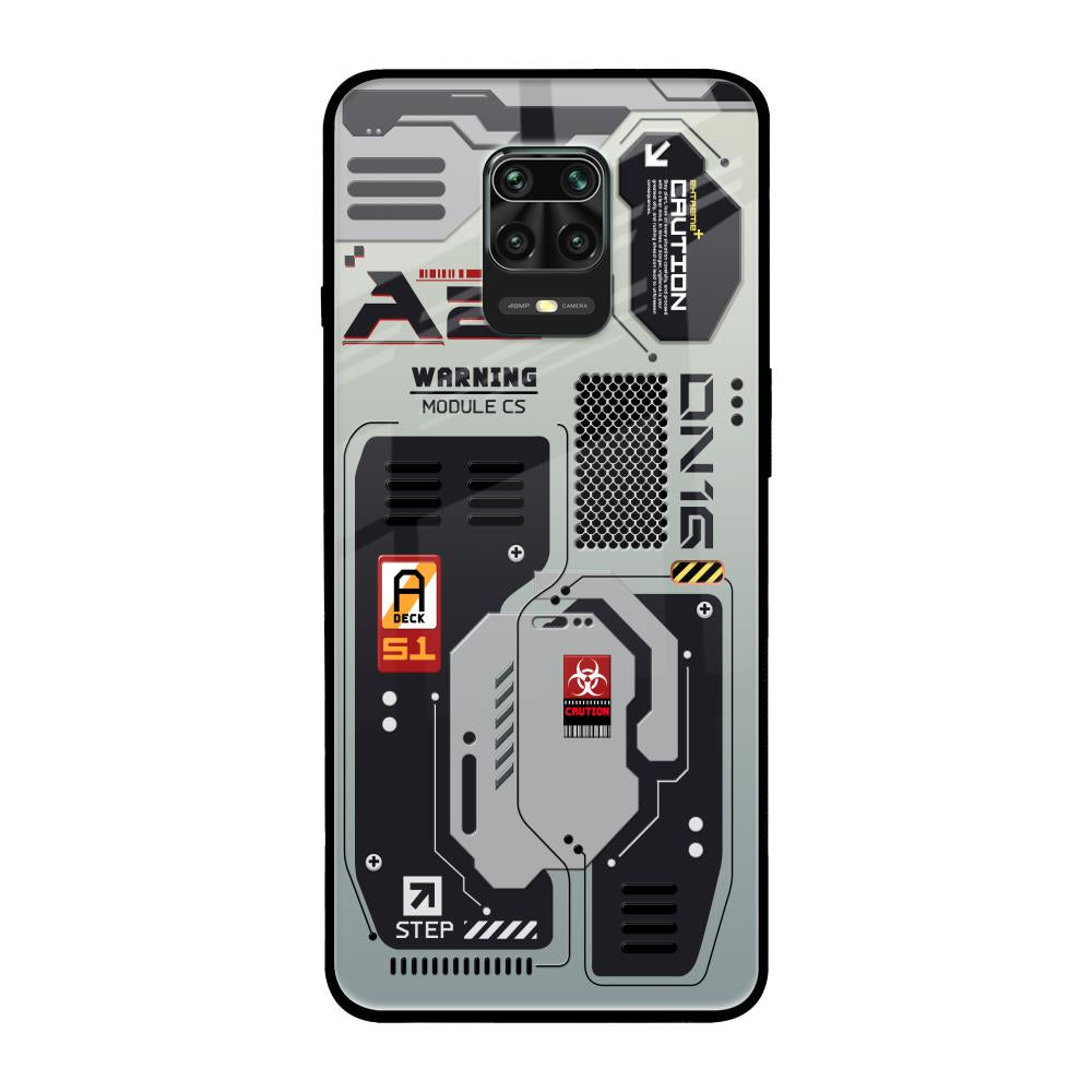 Techno Vibes Poco M2 Pro Glass Back Cover Online