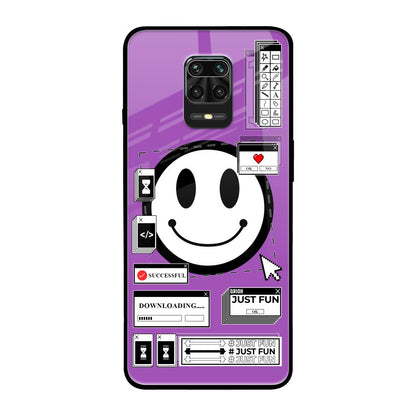 Code with Smile Poco M2 Pro Glass Back Cover Online