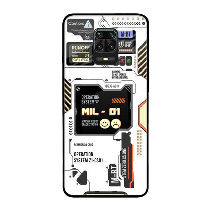 Tech Display Poco M2 Pro Glass Back Cover Online