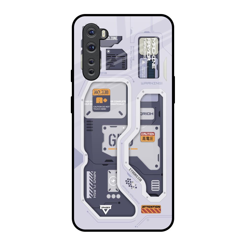 Tech Savvy OnePlus Nord Glass Back Cover Online