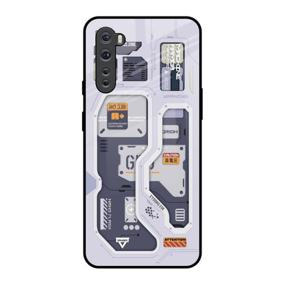 Tech Savvy OnePlus Nord Glass Back Cover Online