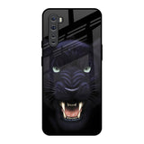 Angry Black Leopard OnePlus Nord Glass Back Cover Online