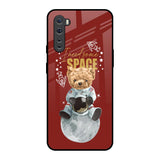 Astronaut Bear OnePlus Nord Glass Back Cover Online
