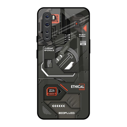 Tech Aesthetics OnePlus Nord Glass Back Cover Online
