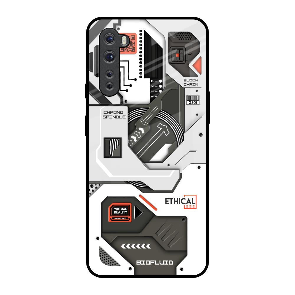 Explore Circuit OnePlus Nord Glass Back Cover Online