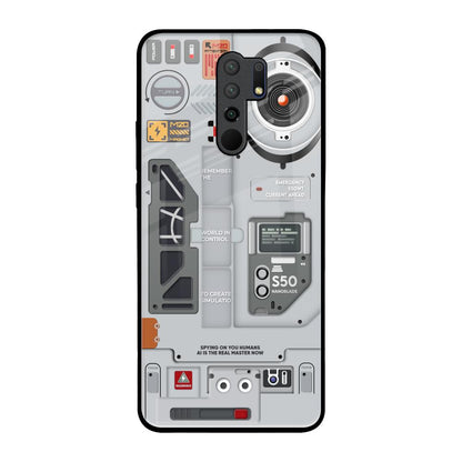 Plasma Shield Redmi 9 prime Glass Back Cover Online