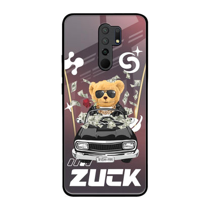 Money Madness Redmi 9 prime Glass Back Cover Online