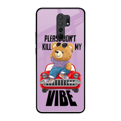 Don't Kill My Vibe Redmi 9 prime Glass Back Cover Online