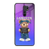 Gangsta Bear Redmi 9 prime Glass Back Cover Online