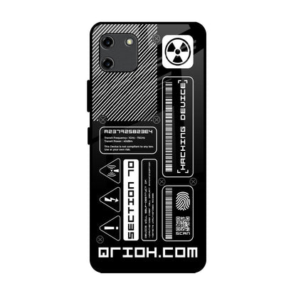 Futuristic Art Realme C11 Glass Back Cover Online