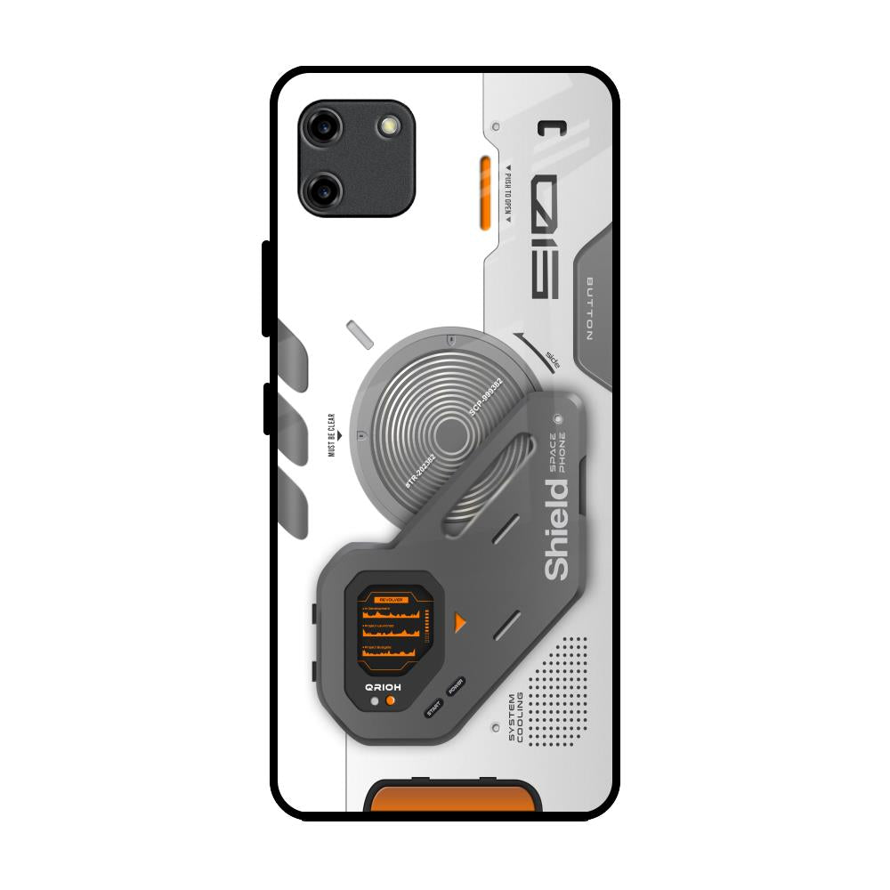 Liberty Cyber Realme C11 Glass Back Cover Online