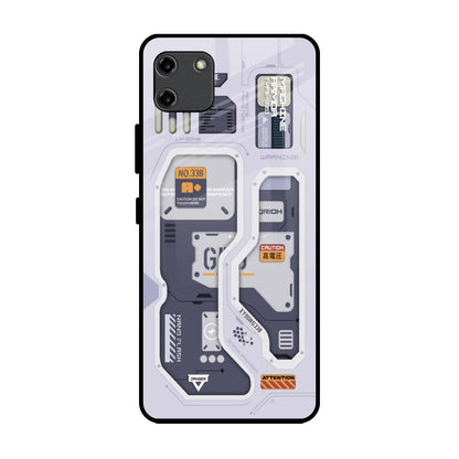 Tech Savvy Realme C11 Glass Back Cover Online