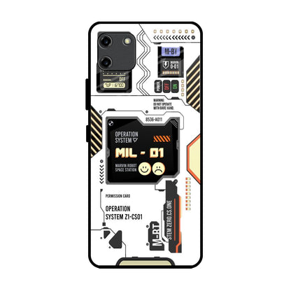 Tech Display Realme C11 Glass Back Cover Online