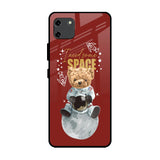 Astronaut Bear Realme C11 Glass Back Cover Online